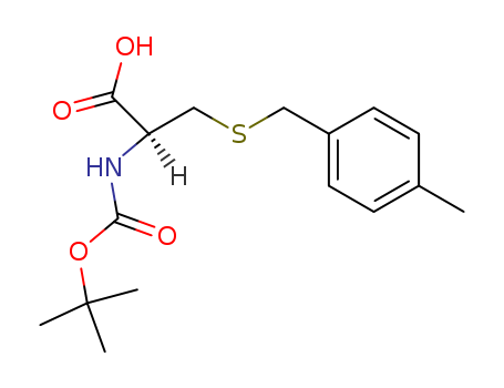 D-Cysteine,N-[(1,1-dimethylethoxy)carbonyl]-S-[(4-methylphenyl)methyl]-(61925-78-8)