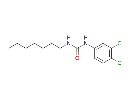 Molecular Structure of 13041-40-2 (1-(3,4-dichlorophenyl)-3-heptylurea)