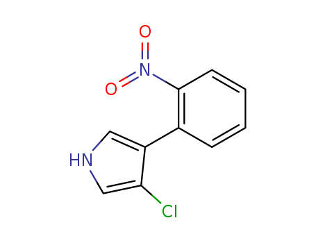 1H-Pyrrole, 3-chloro-4-(2-nitrophenyl)-