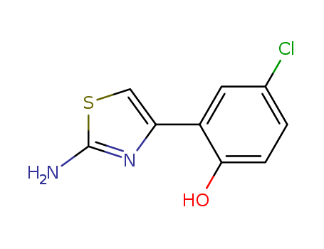 2-(2-AMINO-1,3-THIAZOL-4-YL)-4-CHLOROPHENOL