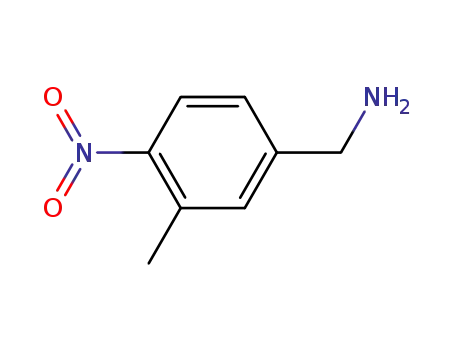 Molecular Structure of 229633-56-1 (3-METHYL-4-NITROBENZYLAMINE)