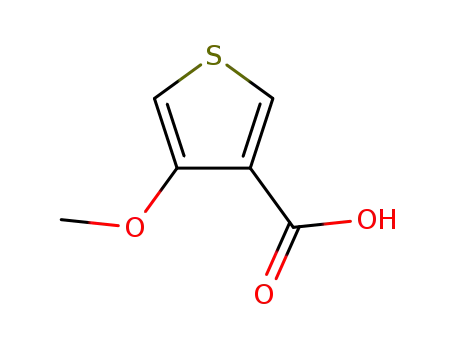 Molecular Structure of 71050-40-3 (4-METHOXYTHIOPHENE-3-CARBOXYLIC ACID)