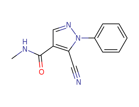 98477-03-3,5-cyano-N-methyl-1-phenyl-1H-pyrazole-4-carboxamide,