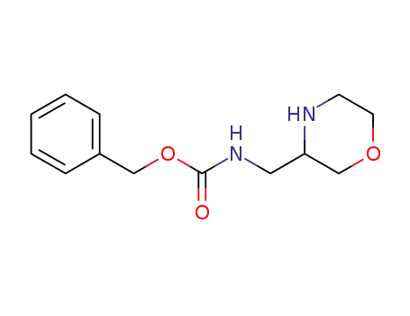 Molecular Structure of 1154870-85-5 (3-N-Cbz-aminomethylmorpholine)