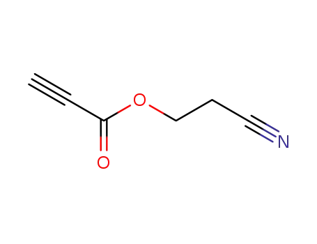 Molecular Structure of 14451-18-4 (2-Propynoic acid, 2-cyanoethyl ester)