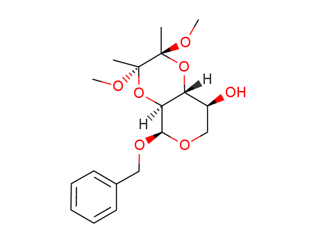 Benzyl 2,3-O-[(1S,2S)-1,2-Dimethoxy-1,2-dimethyl-1,2-ethanediyl]-a-L-xylopyranoside