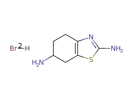 Molecular Structure of 104617-55-2 (4,5,6,7-Tetrahydrothieno[3,4-c]pyridine-1,3-diaMine dihydrobroMide)