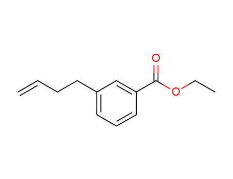 Molecular Structure of 731772-84-2 (4-(3-CARBOETHOXYPHENYL)-1-BUTENE)