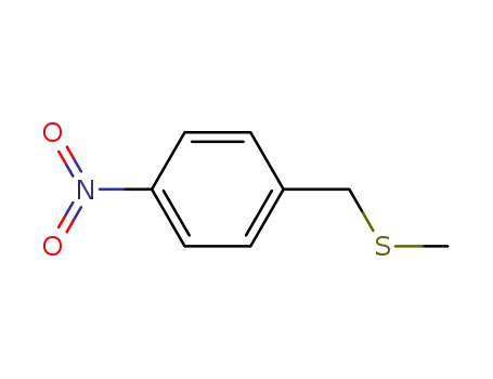 Molecular Structure of 51392-53-1 (1-[(methylsulfanyl)methyl]-4-nitrobenzene)