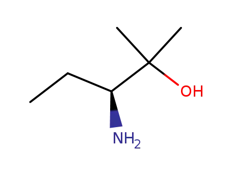 Molecular Structure of 74608-29-0 (2-Pentanol, 3-amino-2-methyl-, (S)-)