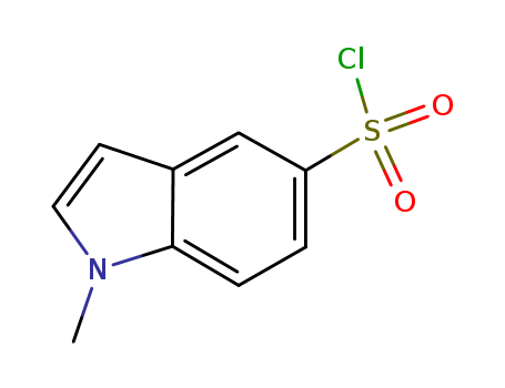 1H-Indole-5-sulfonylchloride, 1-methyl-