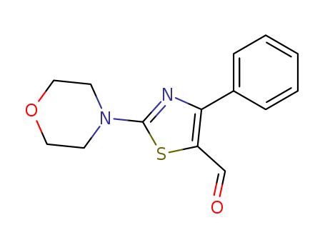 2-MORPHOLIN-4-YL-4-PHENYL-THIAZOLE-5-CARBALDEHYDE