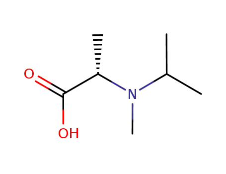 Molecular Structure of 1105044-89-0 (N-isopropyl-N-methyl-L-alanine)