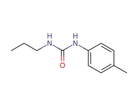 Molecular Structure of 13143-42-5 (1-(4-methylphenyl)-3-propylurea)