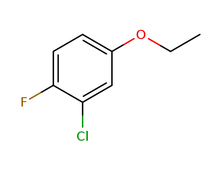 Molecular Structure of 289039-45-8 (3-CHLORO-4-FLUOROPHENETOLE)