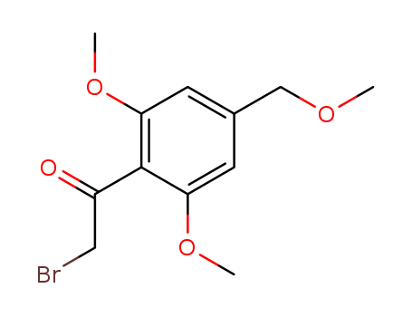 2-bromo-1-[2,6-dimethoxy-4-(methoxymethyl)phenyl]ethanone