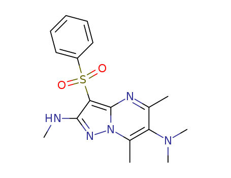1220646-23-0,AVN-492,N<sub>2</sub>,N<sub>6</sub>,N<sub>6</sub>,5,7-pentamethyl-3-(phenylsulfonyl)pyrazolo[1,5-a]pyrimidine-2,6-diamine