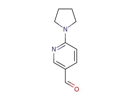 Molecular Structure of 261715-39-3 (6-(1-PYRROLIDINYL)NICOTINALDEHYDE)