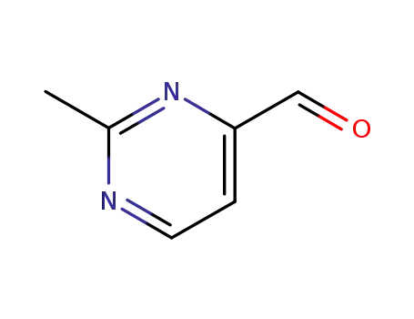 Molecular Structure of 1004-17-7 (2-Methylpyrimidine-4-carboxaldehyde)