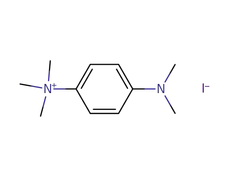 Molecular Structure of 1202-17-1 (4-(Dimethylamino)-N,N,N-trimethylbenzenaminiumiodide)