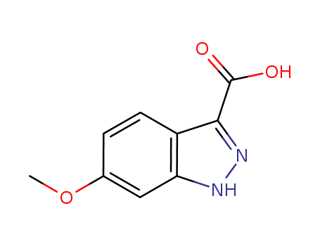 1H-Indazole-3-carboxylic acid, 6-methoxy-
