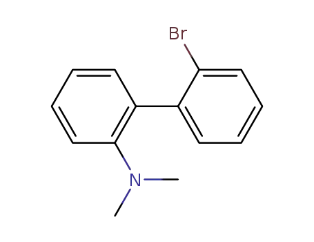 Molecular Structure of 213697-67-7 (2'-BROMO-N,N-DIMETHYL-[1,1'-BIPHENYL]-2-AMINE)