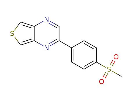 2-(4-(methylsulfonyl)phenyl)thieno[3,4-b]pyrazine