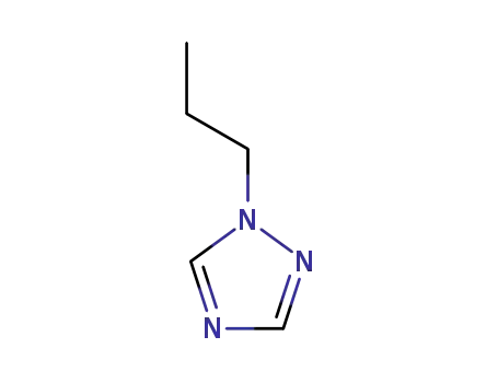 Molecular Structure of 89417-77-6 (1-Propyl-1,2,4-triazole)