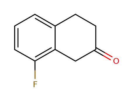 Molecular Structure of 127169-82-8 (8-Fluoro-2-Tetralone)