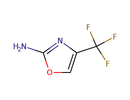 Molecular Structure of 35629-71-1 (2-Amino-4-(trifluoromethyl)oxazole)