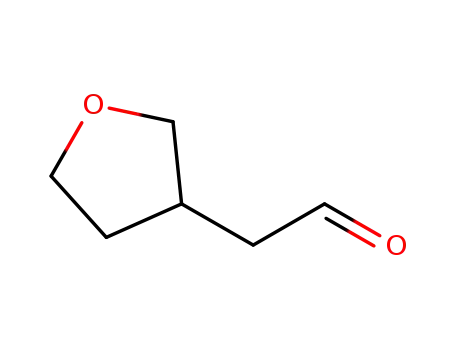 Molecular Structure of 1072-94-2 (2-(Tetrahydrofuran-3-yl)acetaldehyde)