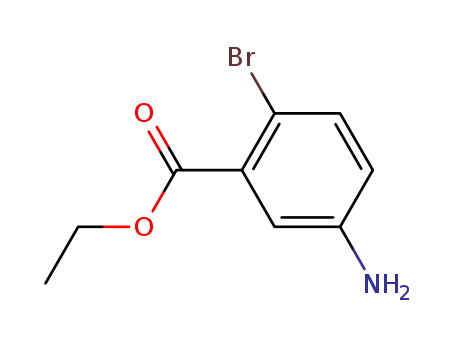 2-Bromo-5-aminobenzoic acid ethyl ester