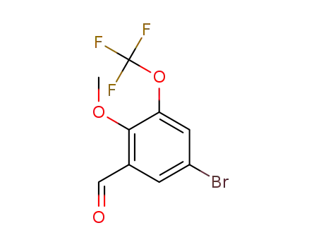 5-bromo-2-methoxy-3-trifluoromethoxybenzaldehyde