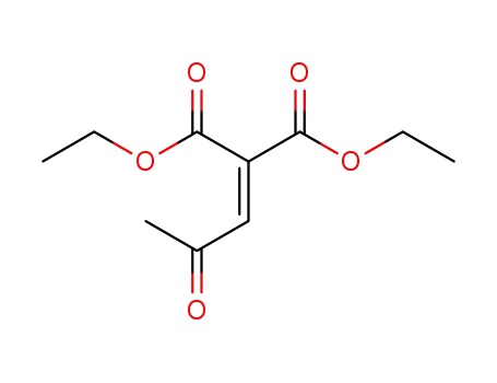 Molecular Structure of 52786-28-4 (Propanedioic acid, (2-oxopropylidene)-, diethyl ester)