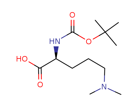 (S)-2-[(tert-Butoxycarbonyl)amino]-5-(dimethylamino)pentanoic acid, 97%