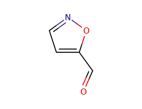 Molecular Structure of 16401-14-2 (5-FORMYLISOXAZOLE)