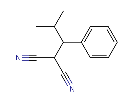 Molecular Structure of 1846-20-4 (Propanedinitrile, (2-methyl-1-phenylpropyl)-)