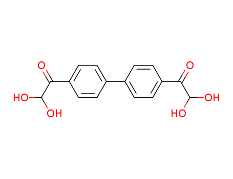 1094-85-5,Ethanone,1,1'-[1,1'-biphenyl]-4,4'-diylbis[2,2-dihydroxy-,4',4'''-Biacetophenone,2,2,2'',2''-tetrahydroxy- (6CI,8CI); 4,4'-Biphenyldiglyoxylaldehyde, aldehydo-dihydrate;4,4'-Bis(biphenylglyoxal) dihydrate; CV 58917; Xenaldial; Xenalvis; Xenygloxal;Zenaldial