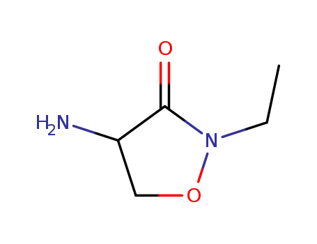 3-ISOXAZOLIDINONE,4-AMINO-2-ETHYL-