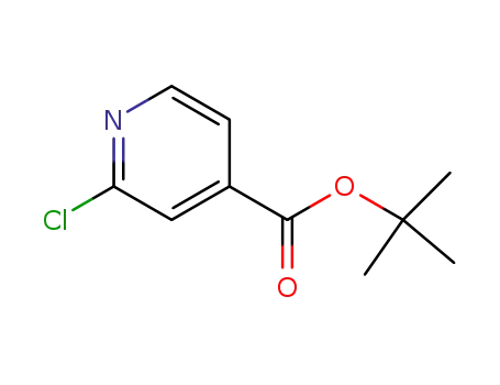 Molecular Structure of 295349-62-1 (2-Chloropyridine-4-carboxylic acid tert-butyl ester)