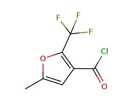 3-Furancarbonylchloride, 5-methyl-2-(trifluoromethyl)-