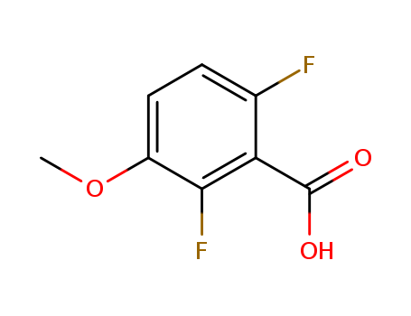 886498-30-2,2,6-DIFLUORO-3-METHOXYBENZOIC ACID,2,6-Difluoro-3-methoxybenzenecarboxylicacid