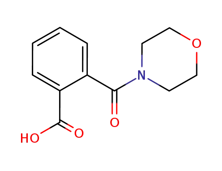 Molecular Structure of 73728-40-2 (2-(MORPHOLINE-4-CARBONYL)-BENZOIC ACID)