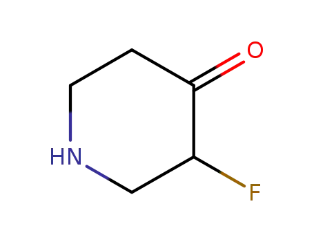 Molecular Structure of 1070955-78-0 (4-Piperidinone,3-fluoro)