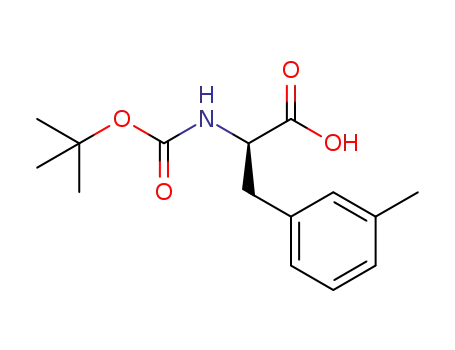 Molecular Structure of 114873-14-2 (BOC-D-3-Methylphe)