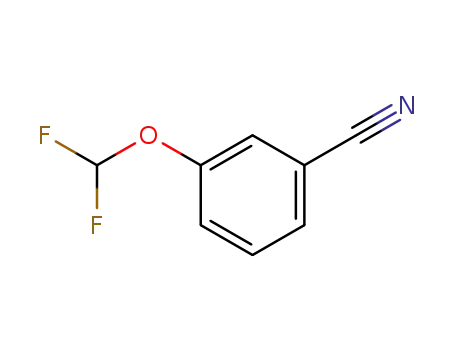 Molecular Structure of 97582-88-2 (3-(Difluoromethoxy)benzonitrile)