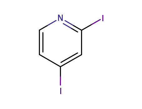 Molecular Structure of 83674-71-9 (2,4-Diiodopyridine)