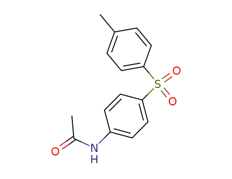 Molecular Structure of 4094-39-7 (N-{4-[(4-methylphenyl)sulfonyl]phenyl}acetamide)