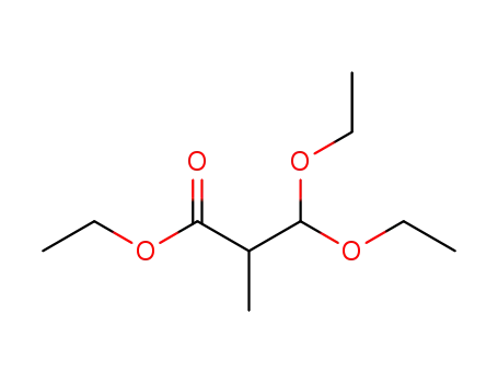 Molecular Structure of 36056-90-3 (Ethyl 3,3-diethoxy-2-Methylpropanoate)