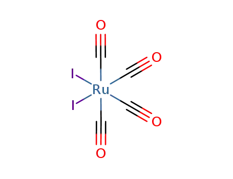 Molecular Structure of 15663-30-6 (Ruthenium, tetracarbonyldiiodo-)